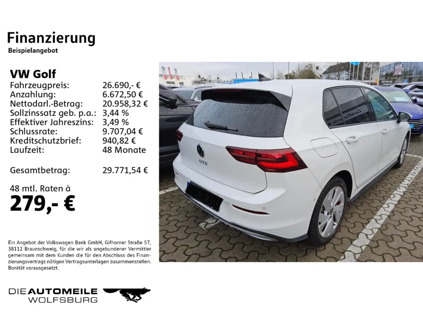 Volkswagen Golf GTE 8 VIII GTE eHybrid DSG GTE Rückfahrkam/Pano Weiß - 2