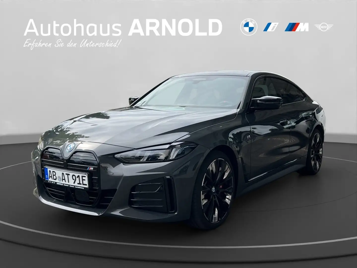 BMW i4 M50 xDrive Sportpaket Batteriegarantie Lenkradhzg. Grau - 1