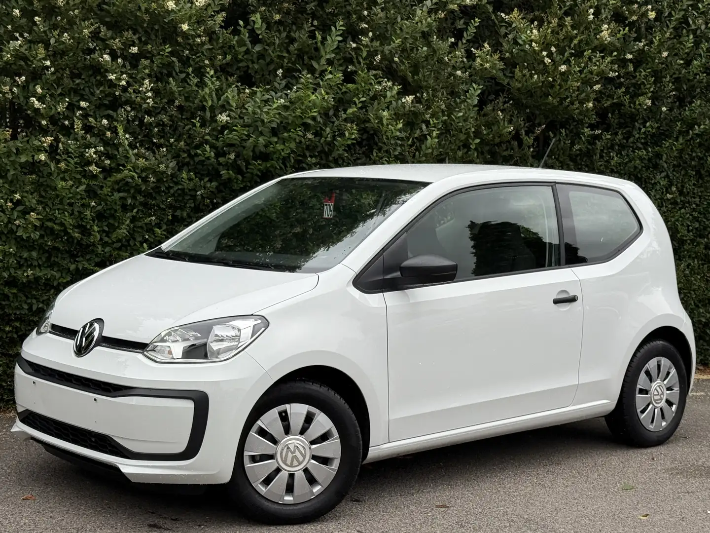 Volkswagen up! 1.0i**** 2801 KM ****AIRCO+CARNET+EURO 6D-T Blanc - 1