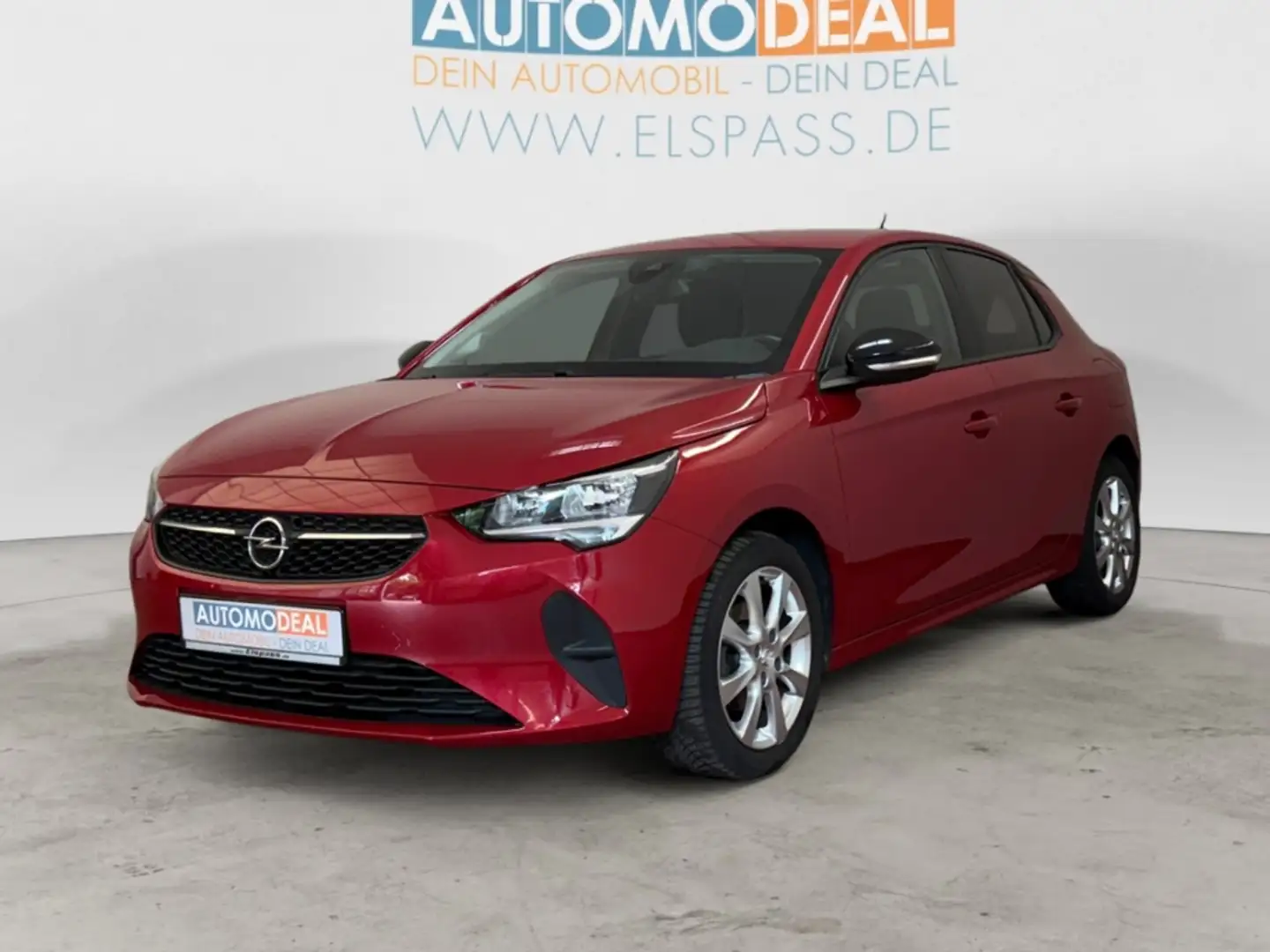 Opel Corsa F Edition ALLWETTER TEMPOMAT APPLE/ANDROID ALU PDC Rood - 2