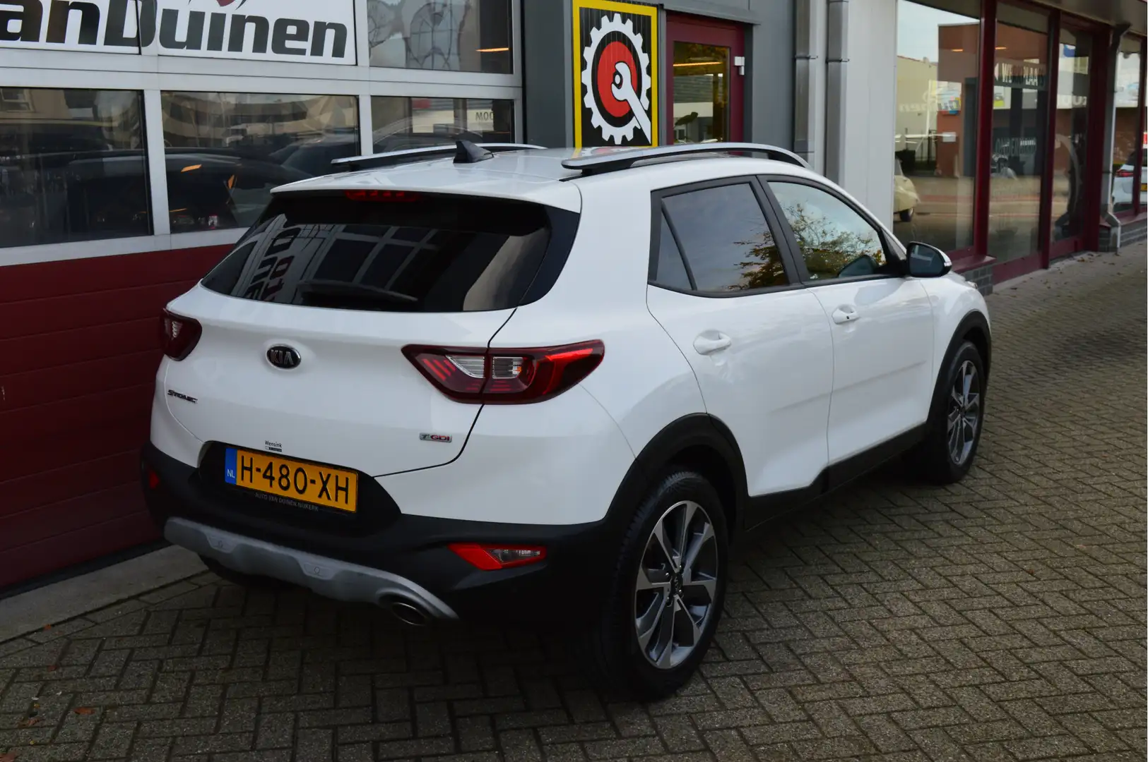 Kia Stonic 1.0 T-GDi DynamicPlusLine O.a: Clima, Navi, Cruise Blanc - 2