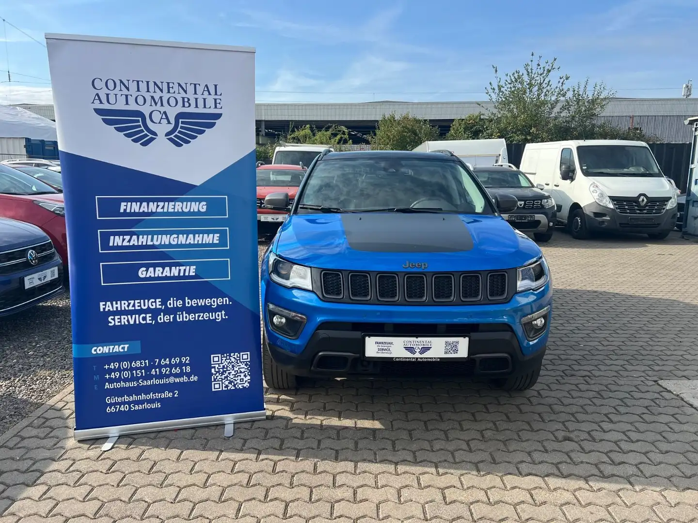 Jeep Compass Trailhawk 4WD Automatik Bleu - 1
