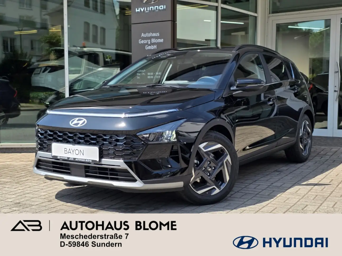 Hyundai BAYON 1.0 T-GDI 7-DCT PRIME, BOSE, Navi, LED, Kamera, Ca Schwarz - 1