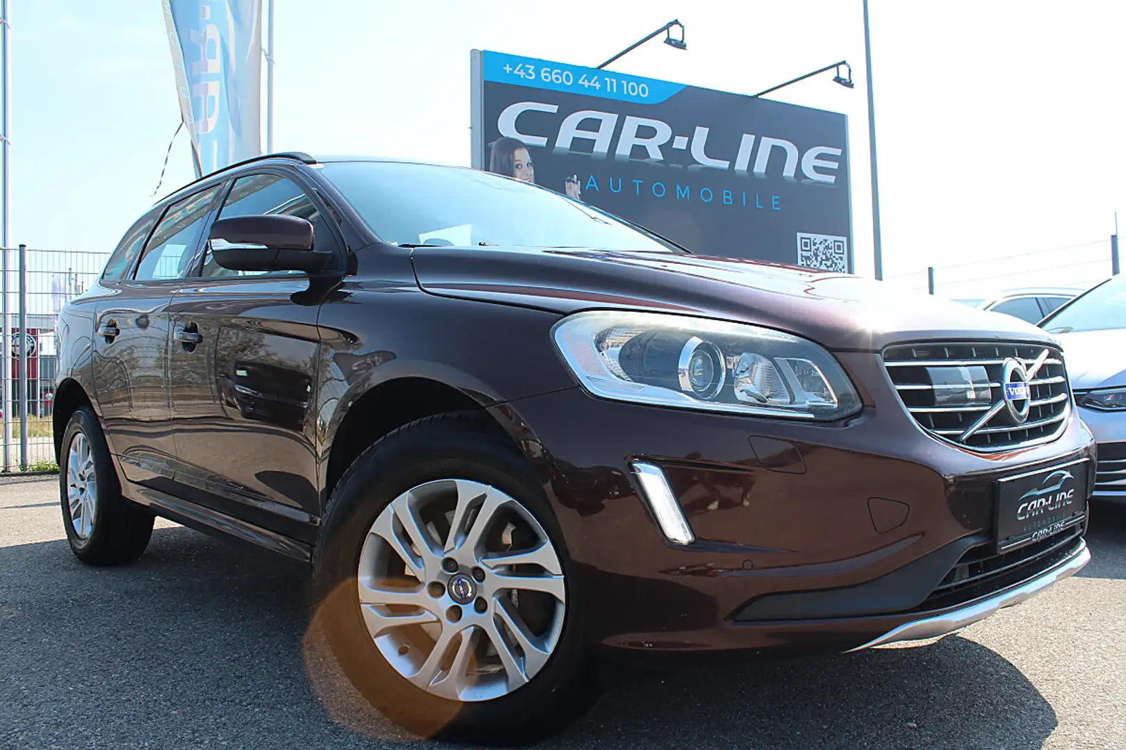 Volvo XC60 D4 Kinetic Geartronic Xenon Toter Winkel RFK A... Braun - 1