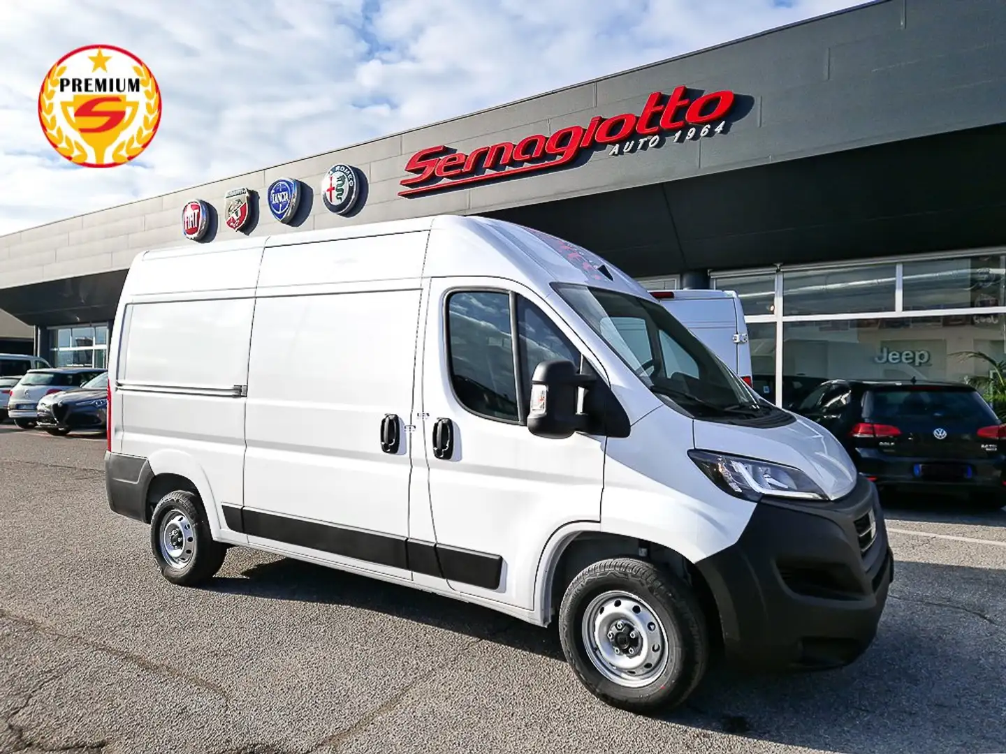 Fiat Ducato 2.2 MJET S9 140cv MH2 Display CLIMA AUTO+ IVA Bianco - 1