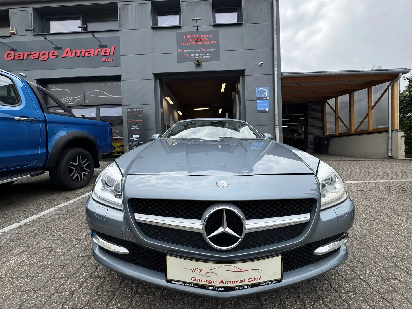 Mercedes-Benz SLK 200 CABRIO Gris - 1