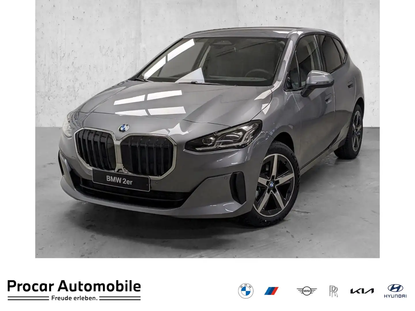 BMW 220 i DA PA RFK PDC Navi Klima DAB Grau - 1