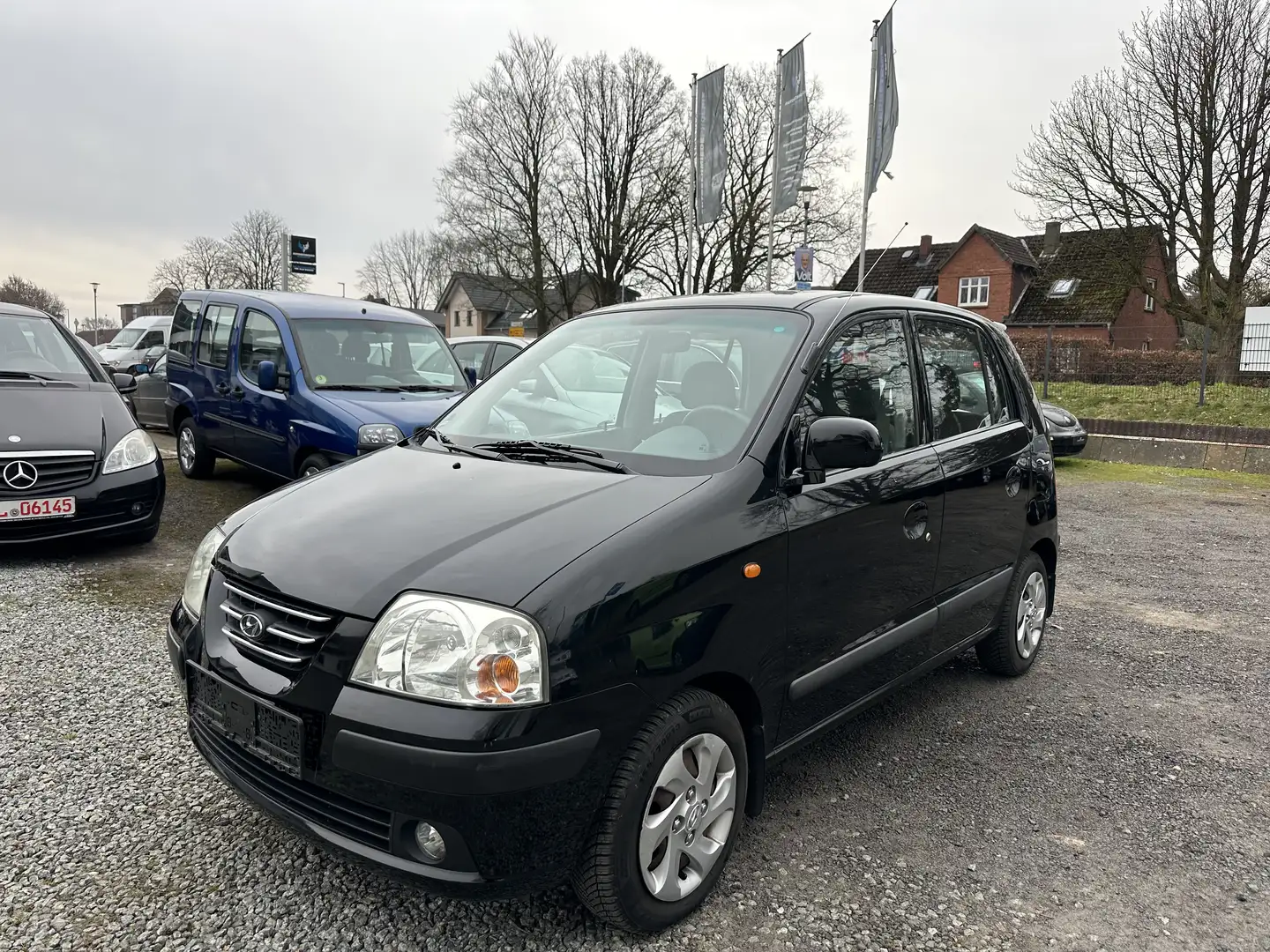 Hyundai Atos 1.1 Prime*TÜV 04.2026+Allwetterreifen Schwarz - 1