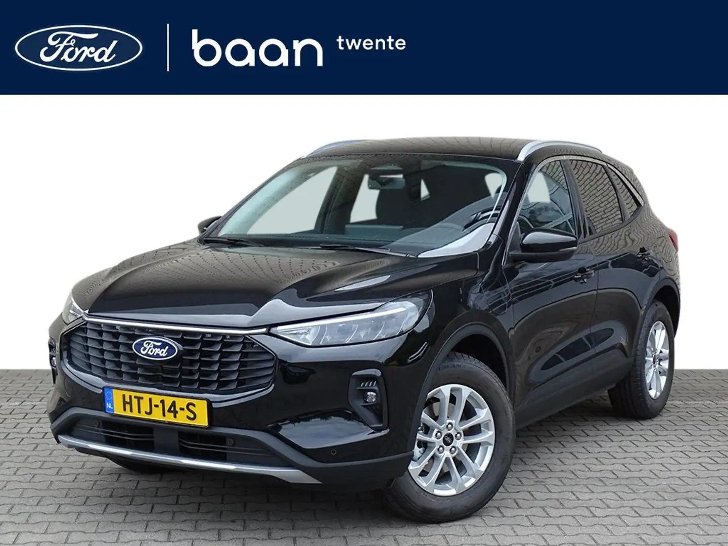 Ford Kuga 2.5 PHEV 243pk Titanium | winterpack | cruise. | c Zwart - 1