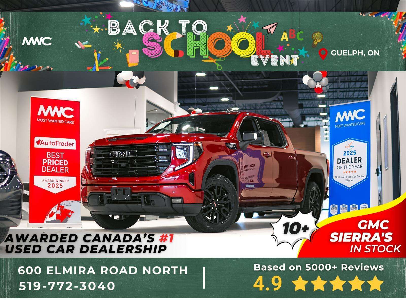 2024 GMC Sierra 1500 ELEVATION CREW CAB | 4X4 | 3.0 DIESEL | LEATHER |