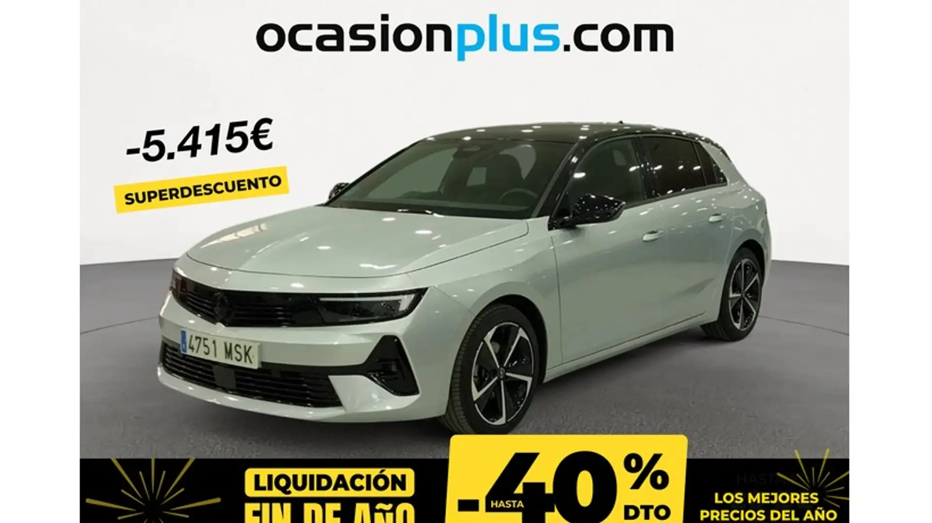 Opel Astra 1.2T XHT S/S GS 130 Argent - 1