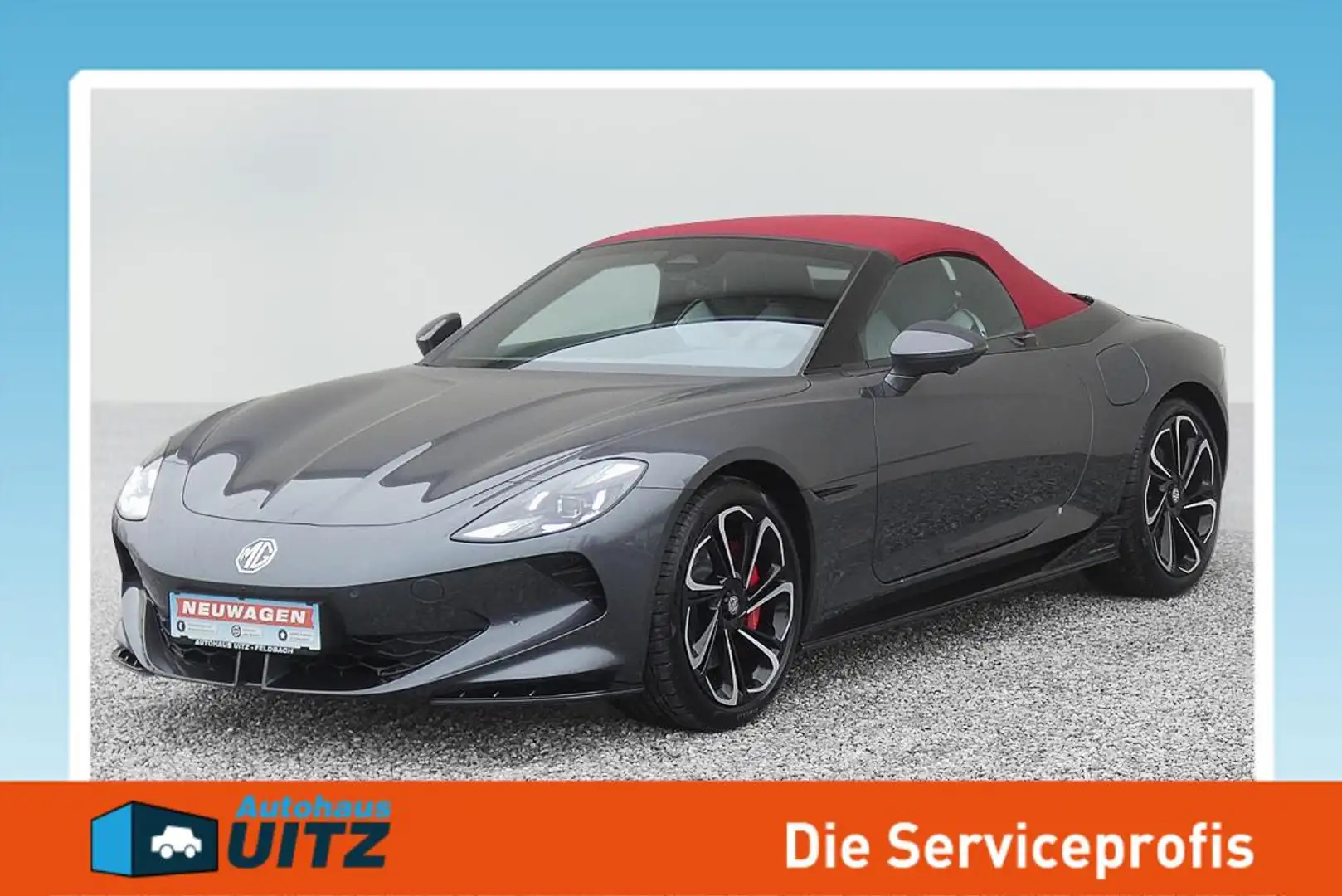 MG Cyberster GT +rotes Dach +ACC+BSM+360°+20'' Grau - 1