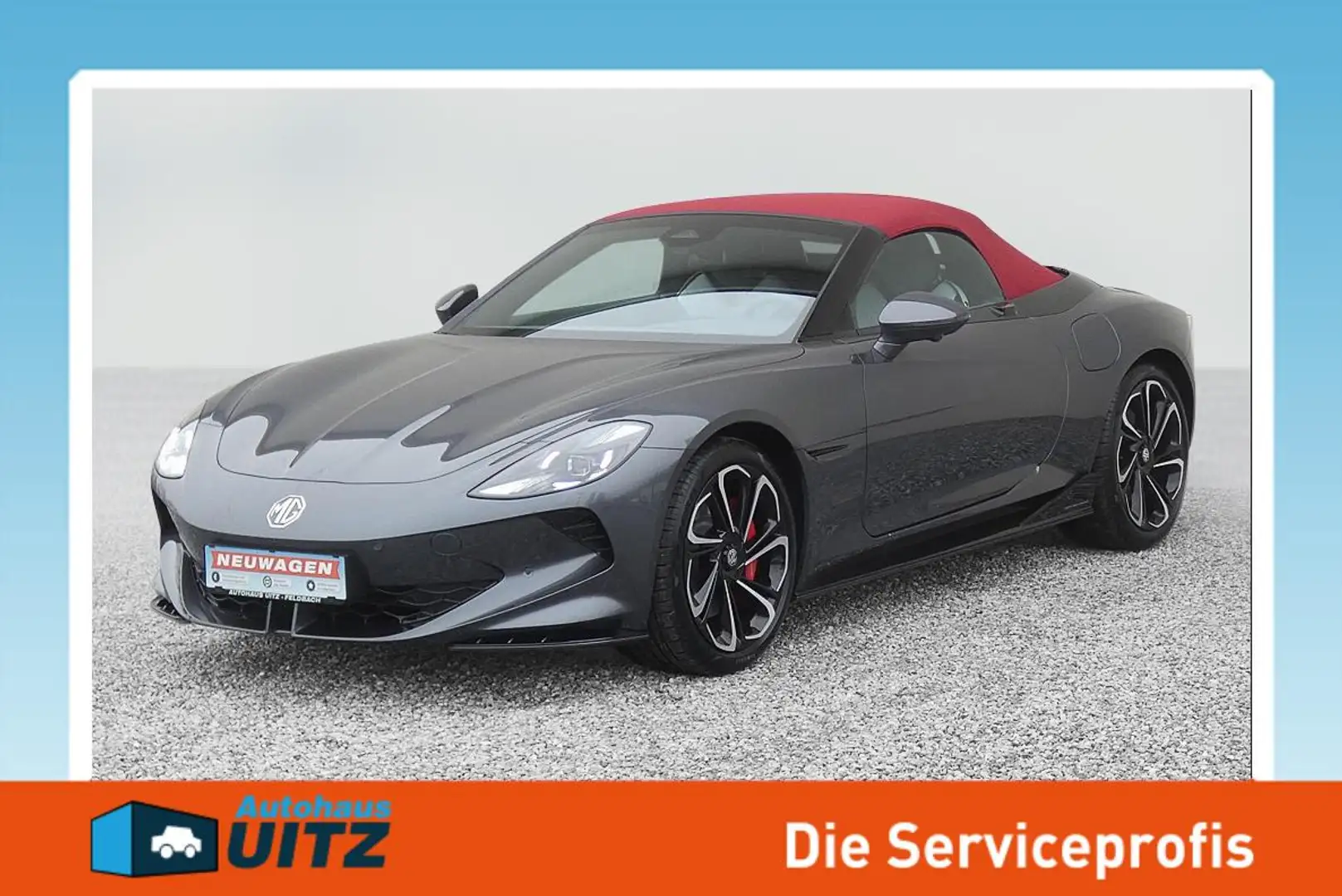 MG Cyberster GT +rotes Dach +ACC+BSM+360°+20'' Grau - 1