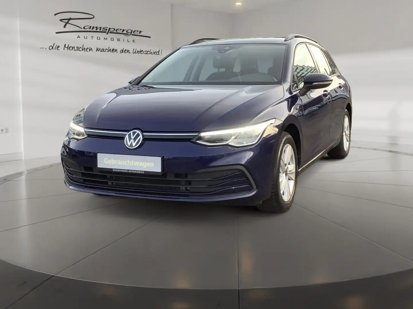 Volkswagen Golf Variant 1.5 TSI DSG Life AHK ACC LED Navi S Blau - 2