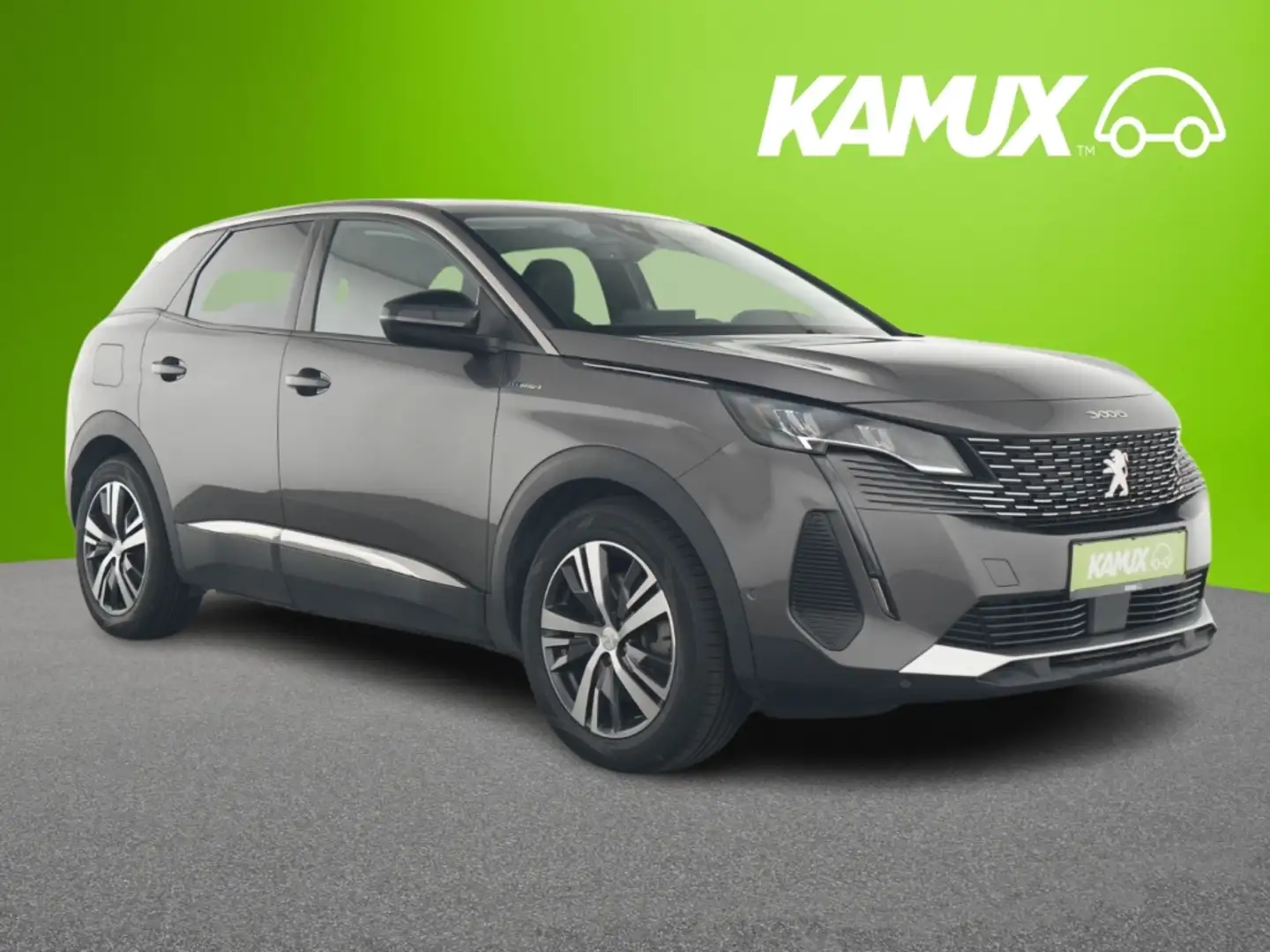 Peugeot 3008 1.6Hybrid AWD Aut.Allure Pack+LED+NAVI+PDC Gris - 1