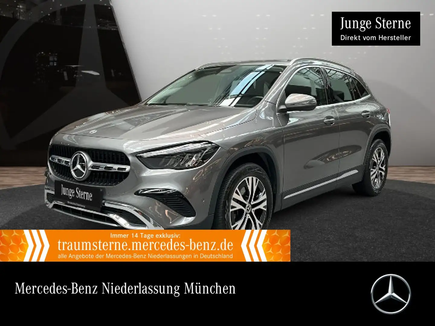Mercedes-Benz GLA 180 PROGRESSIVE+AHK+LED+KAMERA+7G Gris - 1