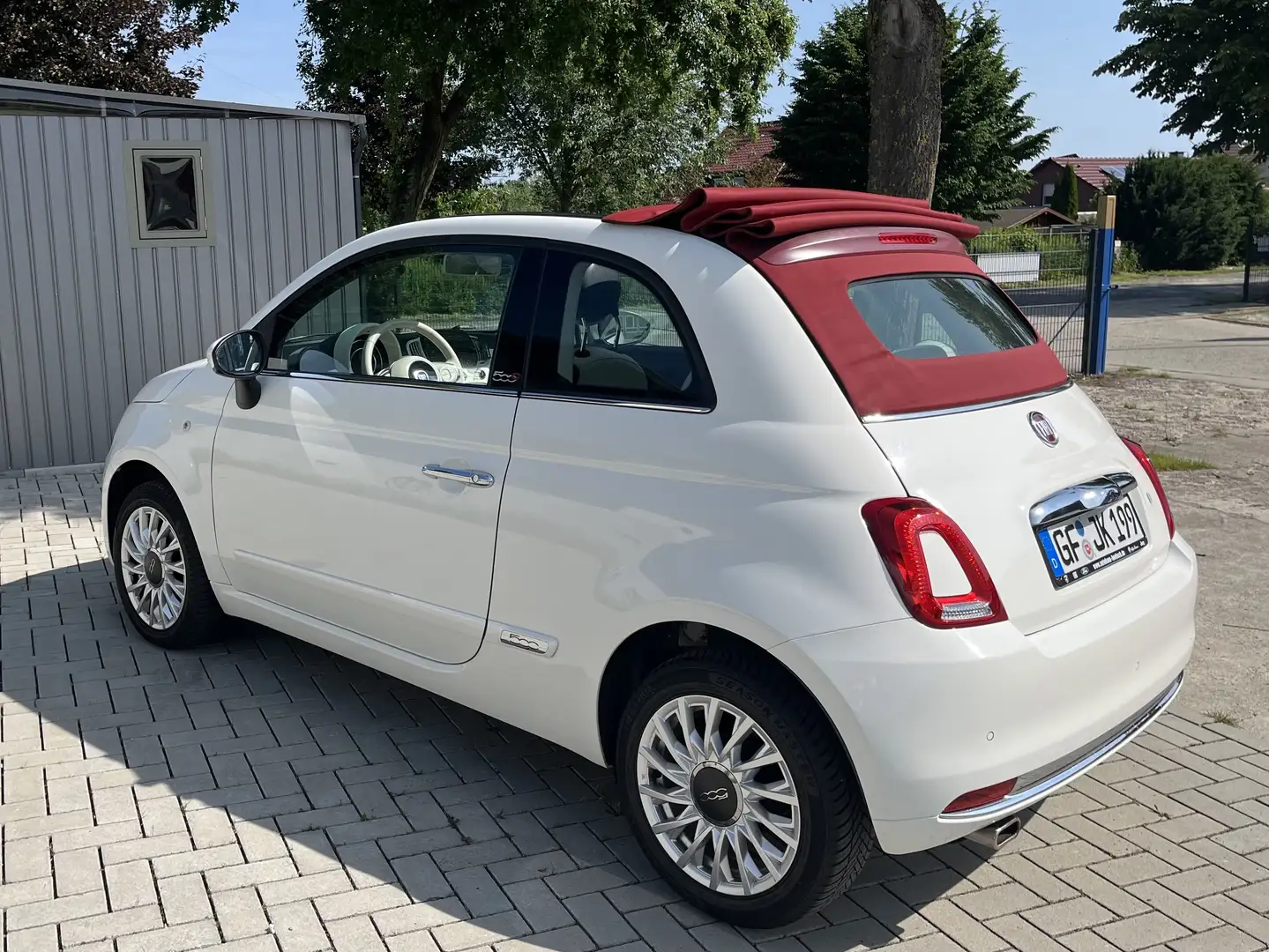 Fiat 500C 500 C 1.2 8V Start&Stopp Lounge Weiß - 1