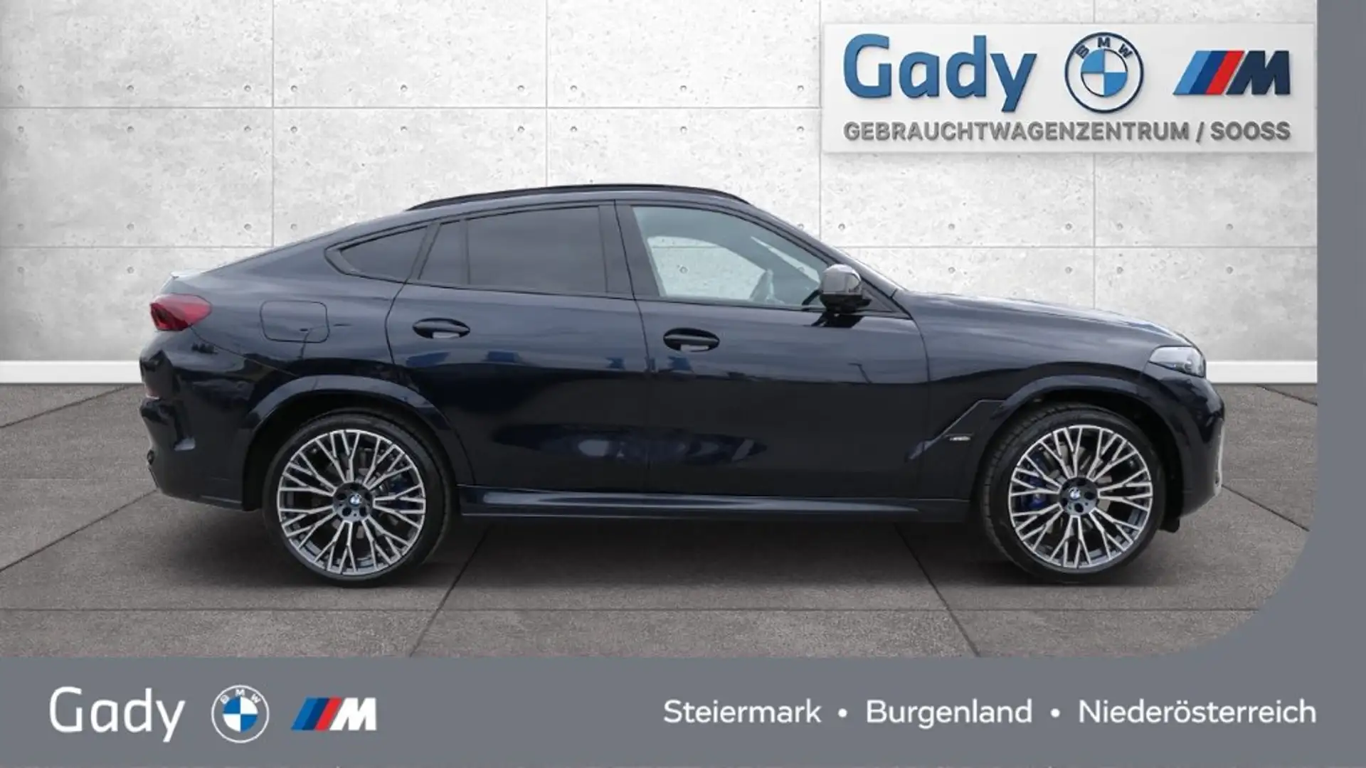 BMW X6 M60i xDrive M-Sportpaket Schwarz - 2