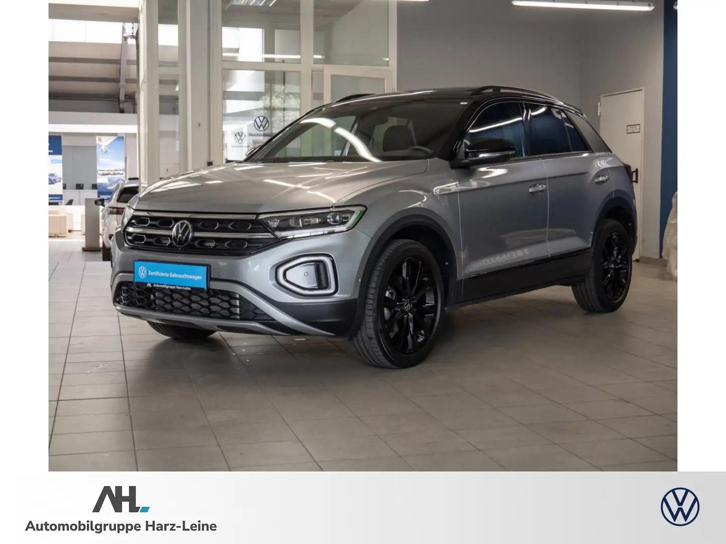 Volkswagen T-Roc STYLE TSI DSG+ACC+LED-PLUS+PANO+TRAVEL ASSIST+NAVI Silber - 1