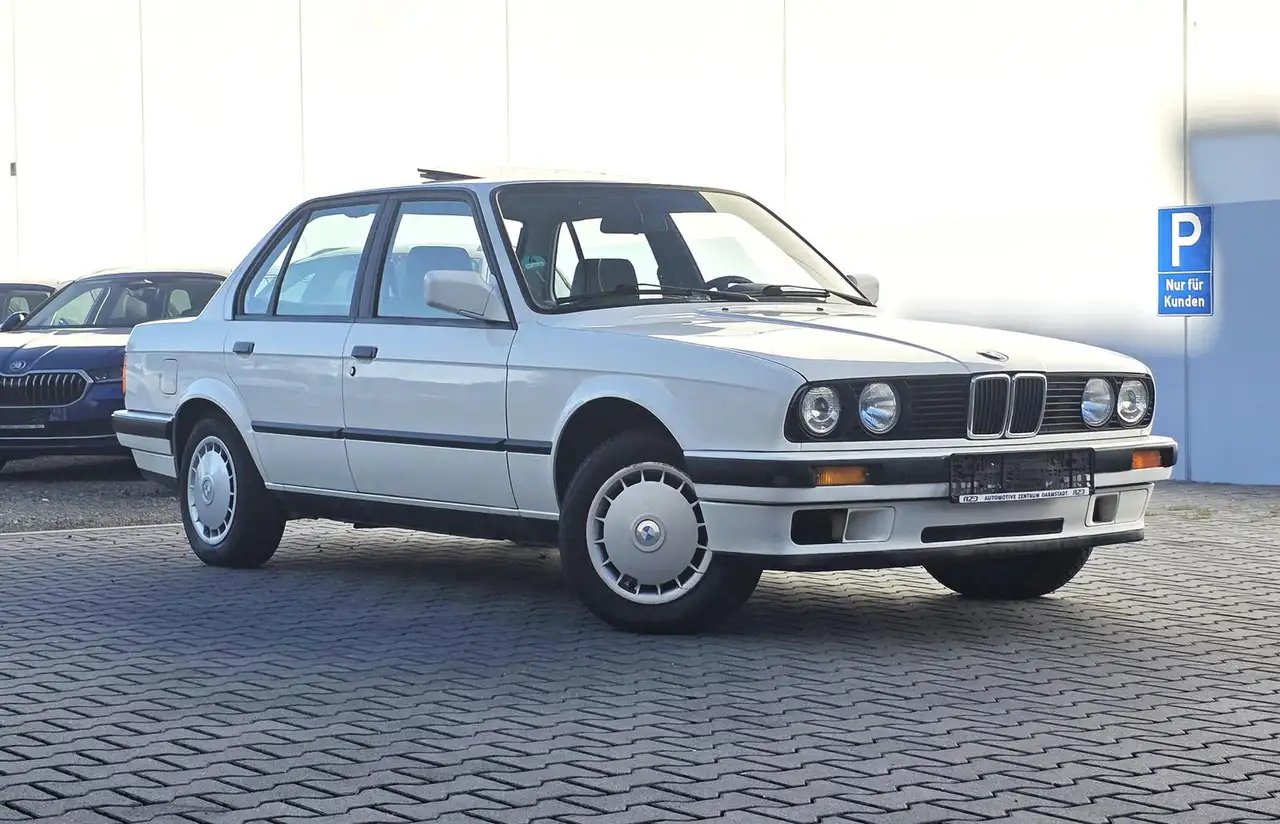 BMW 316 i 1.6 E30 5-GANG S-Dach Servo Oldtimer el.Spiegel, foto 2