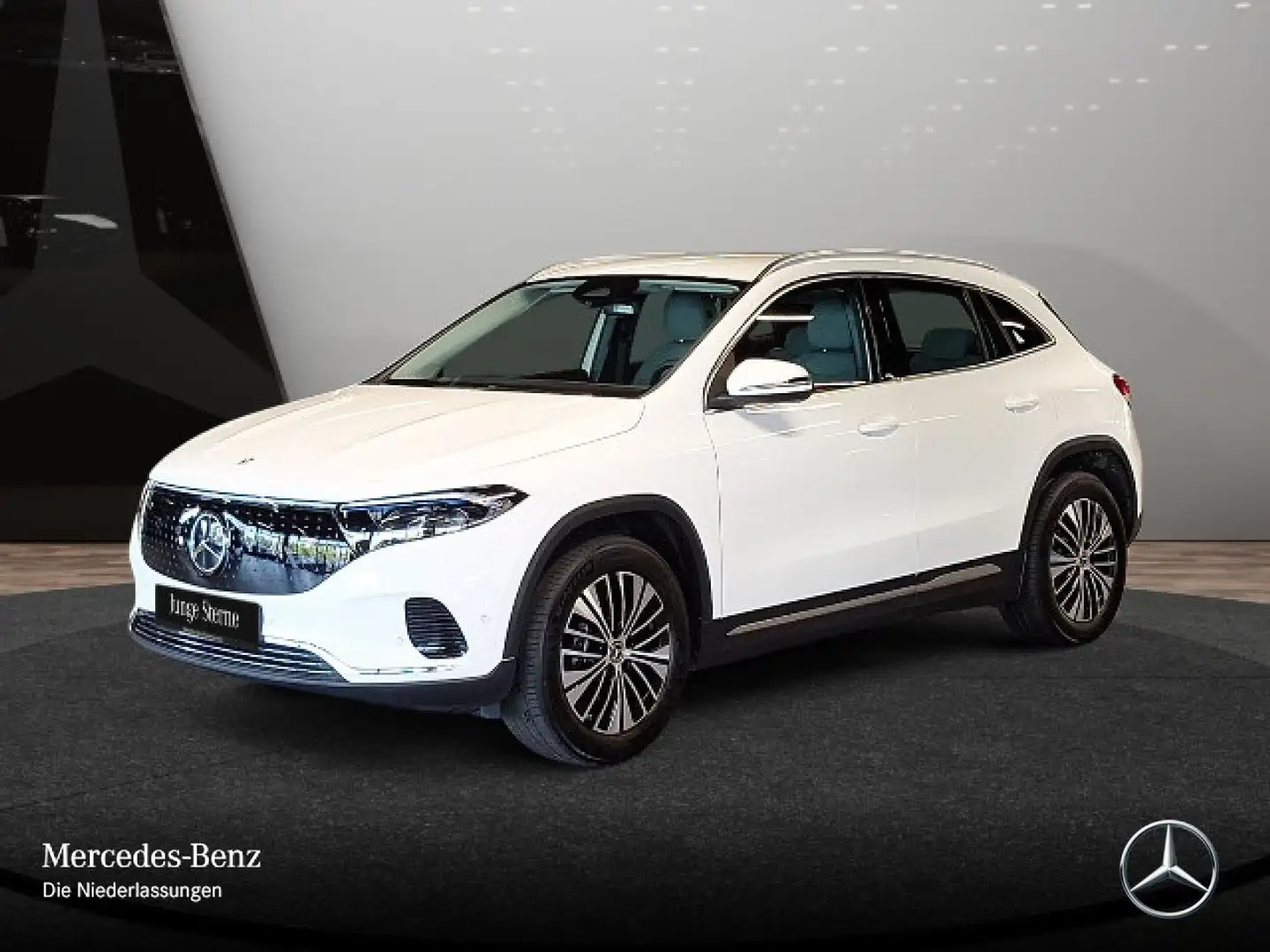 Mercedes-Benz EQA 300 4M PROG+ADVANCED+KAMERA+SPUR Blanc - 2