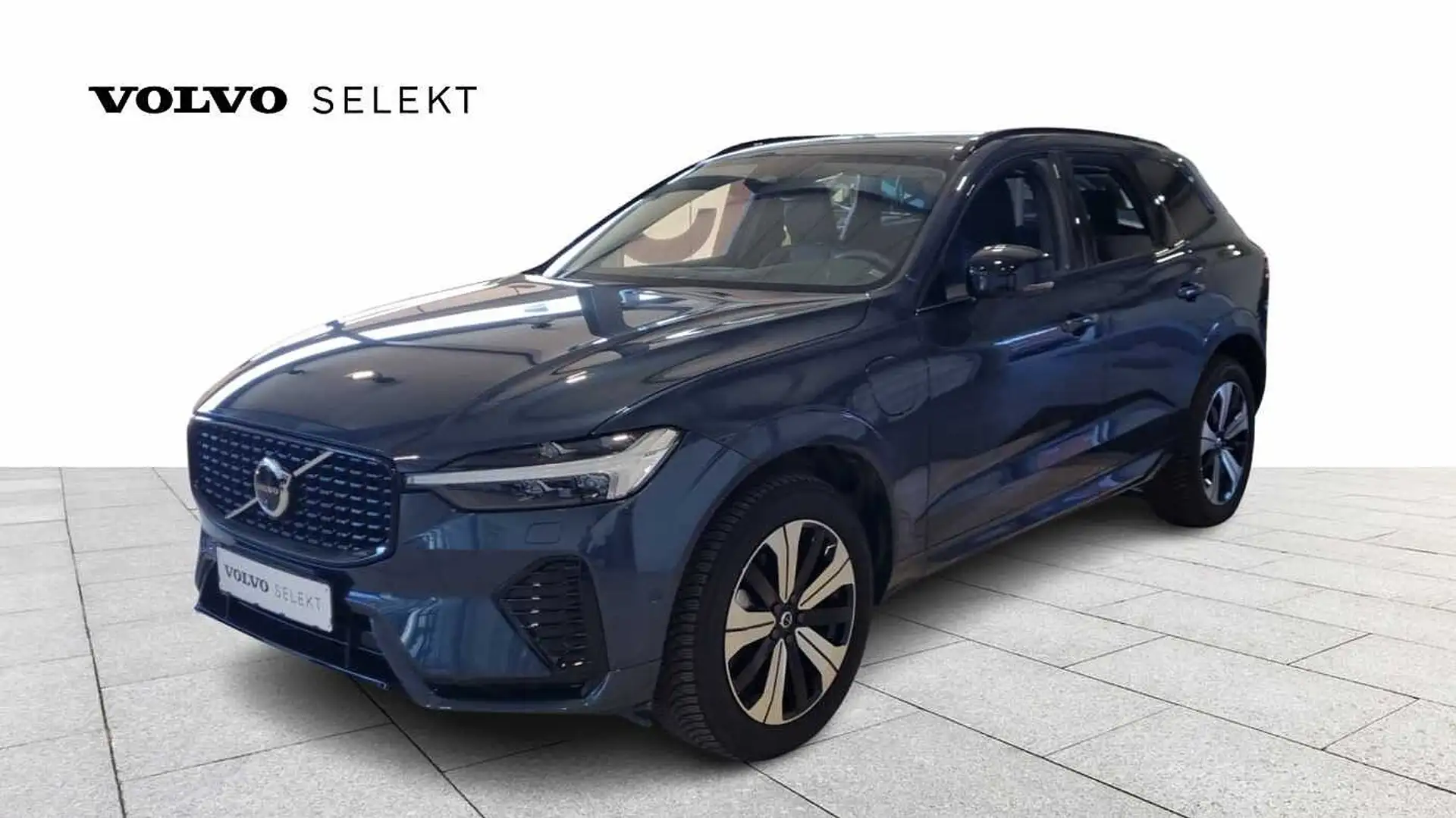 Volvo XC60 II T6 AWD plus dark, benz plug-in Hybrid, 3jaar wa Blauw - 1
