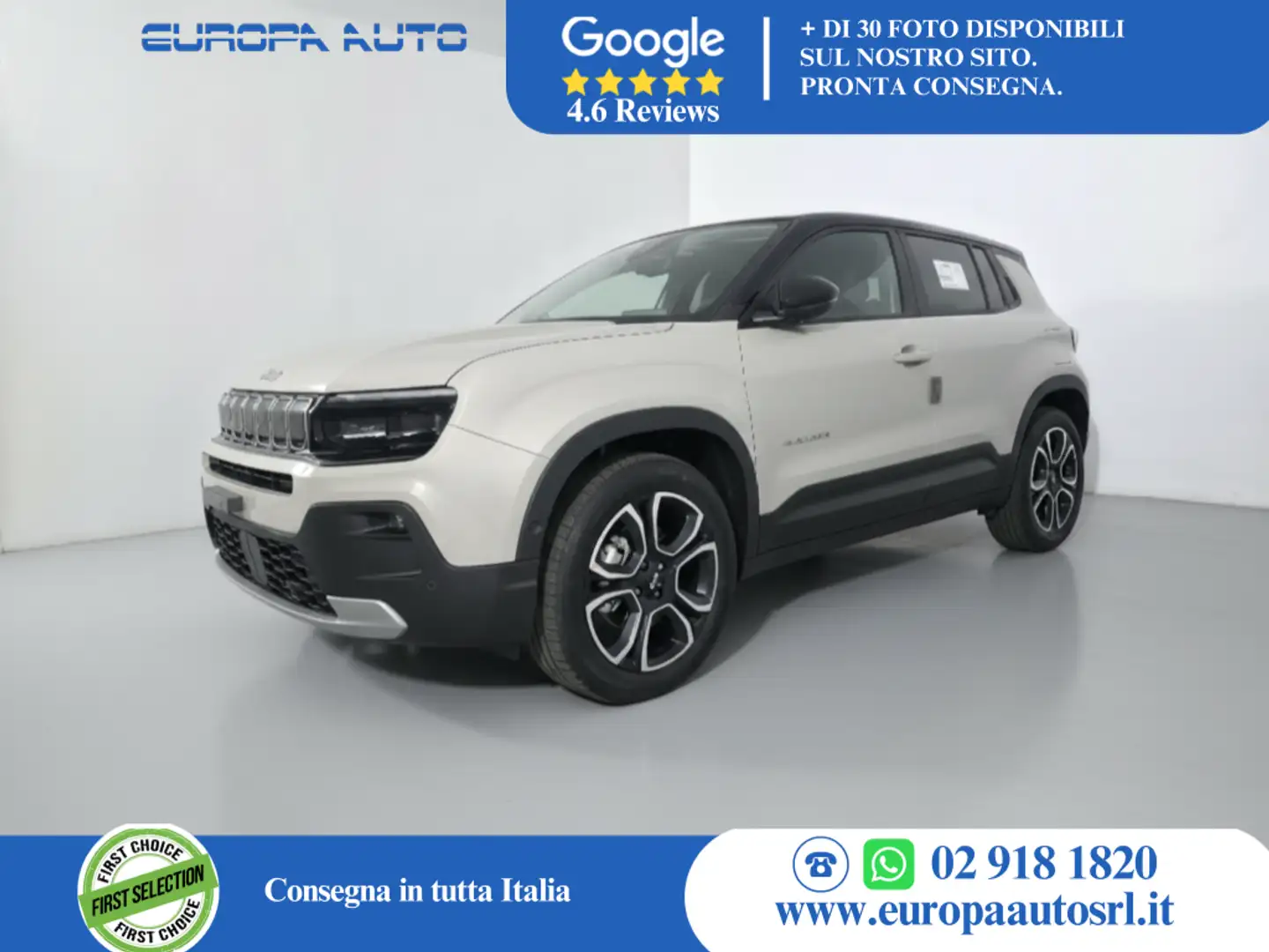 Jeep Avenger 1.2 Turbo 100 CV MHEV Summit *TETTO APRIBILE+PACK* Gris - 1