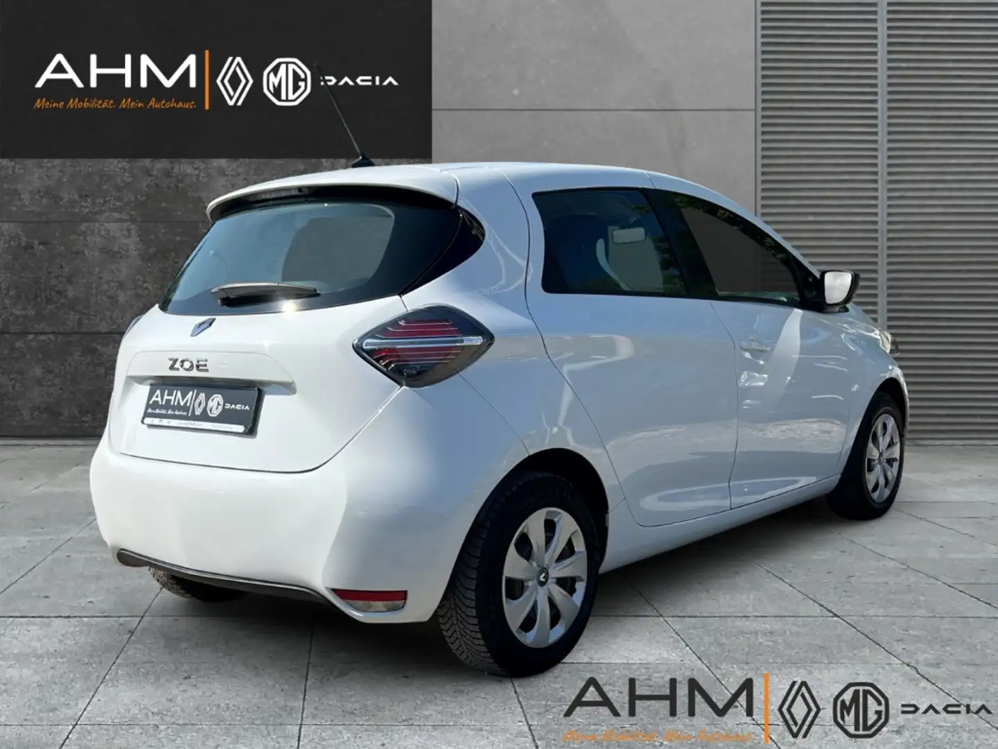 Renault ZOE Life R110 ZE40 KLIMA NAVI KAUFAKKU Blanco - 2