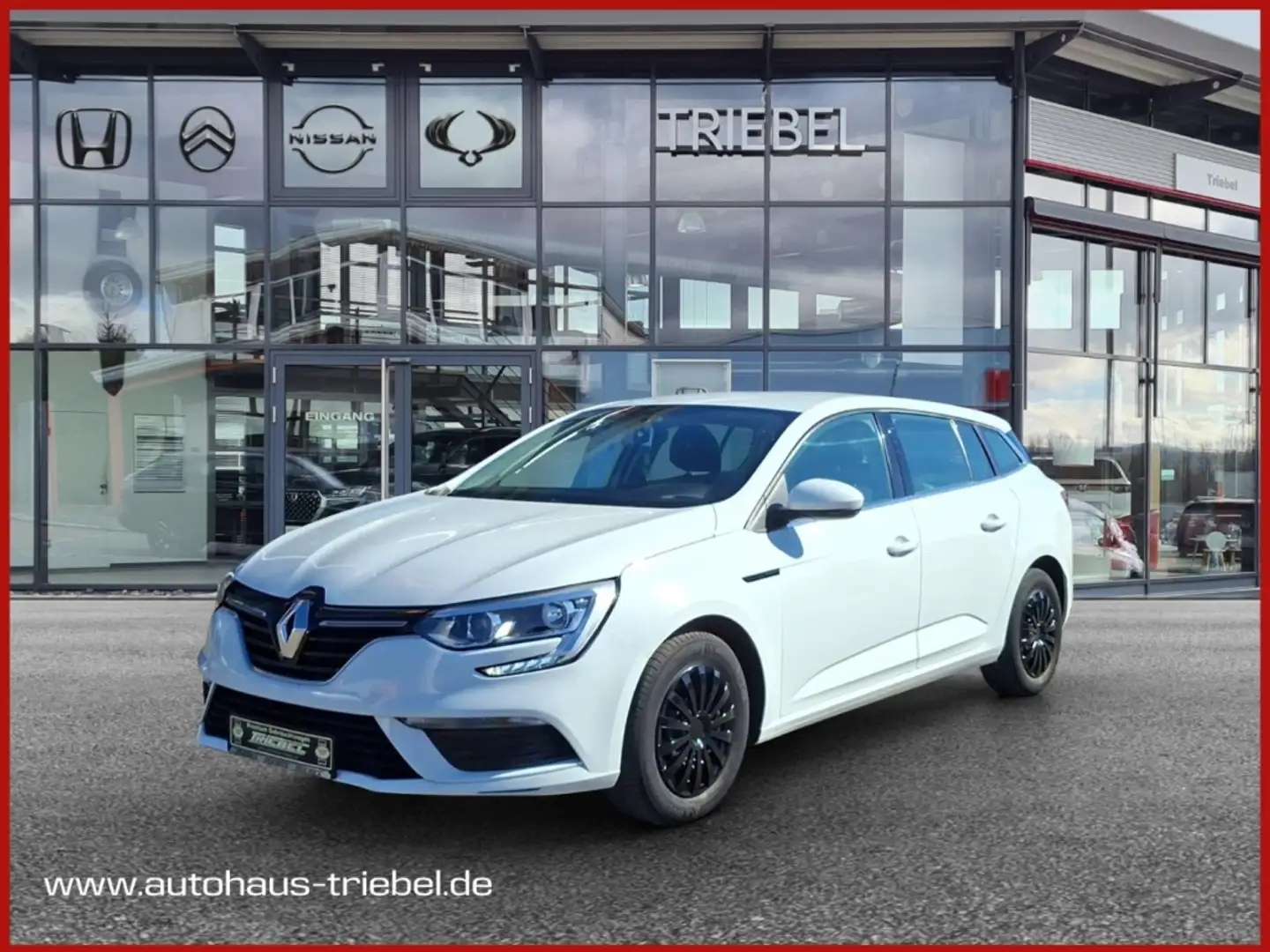 Renault Megane IV Life TCe 115 1.3 Grandtour °Klima°Temp Blanc - 1
