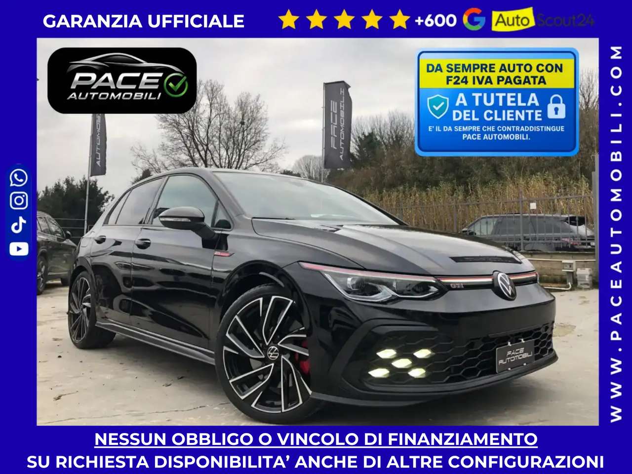 Volkswagen Golf GTI 19" PDC NAVI KAMERA 245 CV DSG MATRIX LED APPLE