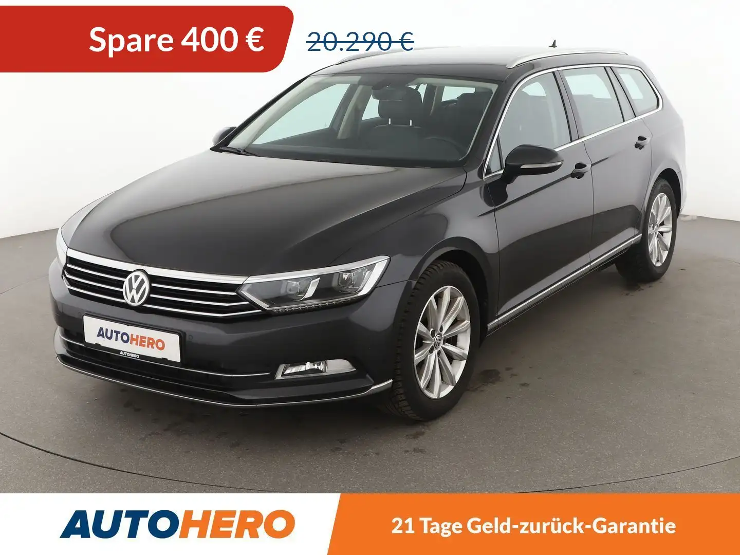 Volkswagen Passat 1.8 TSI Highline BlueMotion Aut.*LED*NAVI*ACC*PDC* Grau - 1