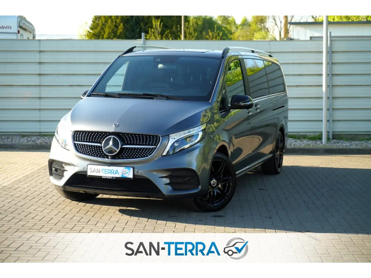 Mercedes-Benz V 300 d AVANTGARDE AMG 4M EXTRALANG LEDER*MULTI-LENKRAD* Gris - 1