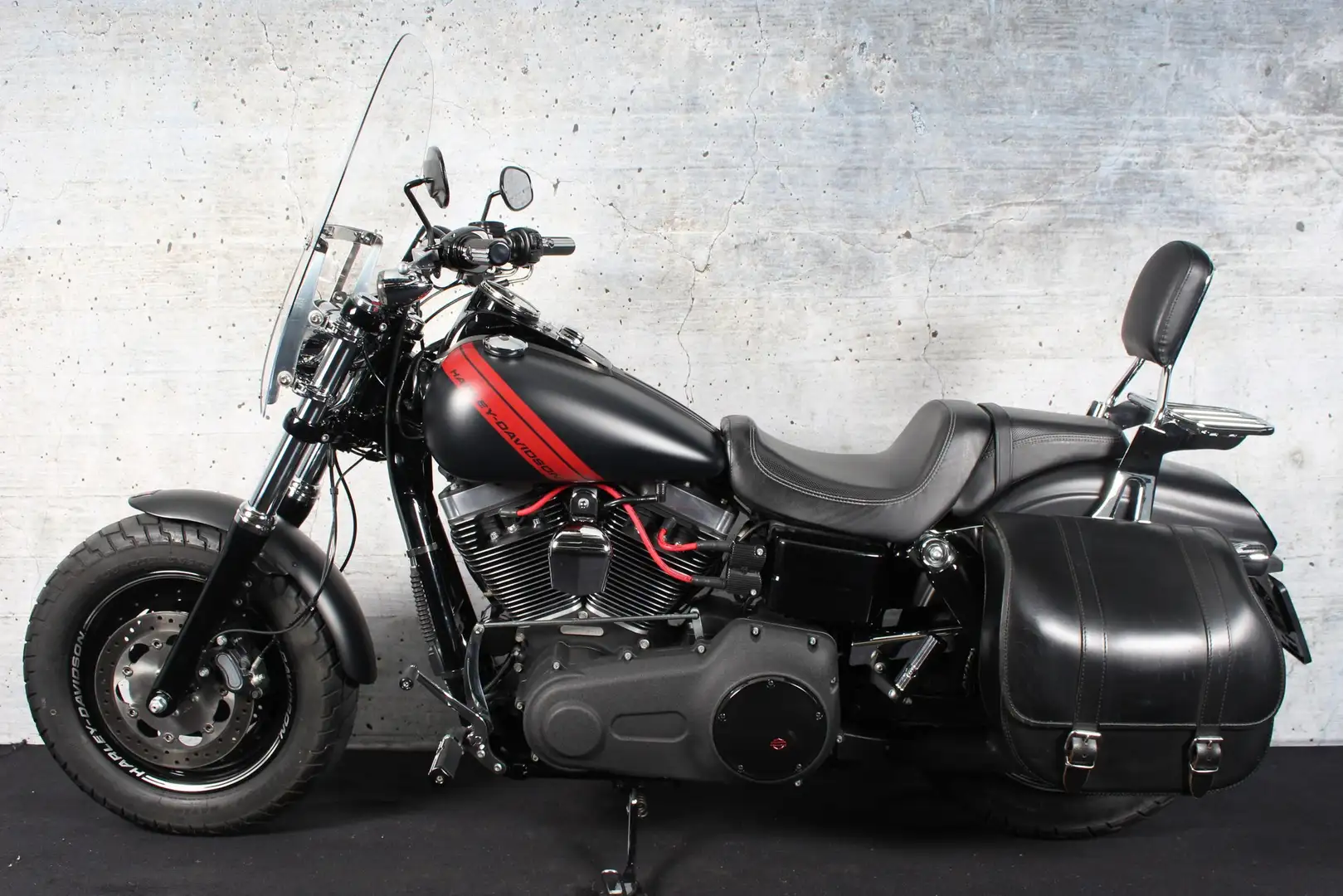Harley-Davidson Dyna Fat Bob FXDF Screamin' Eagle - BTW-motor Zwart - 2