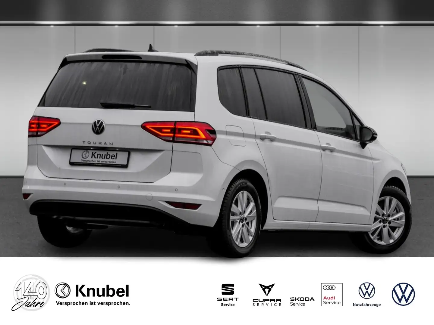 Volkswagen Touran Highline 1.5 TSI DSG LED Navi Standh. AHK Pano ... Белый - 2