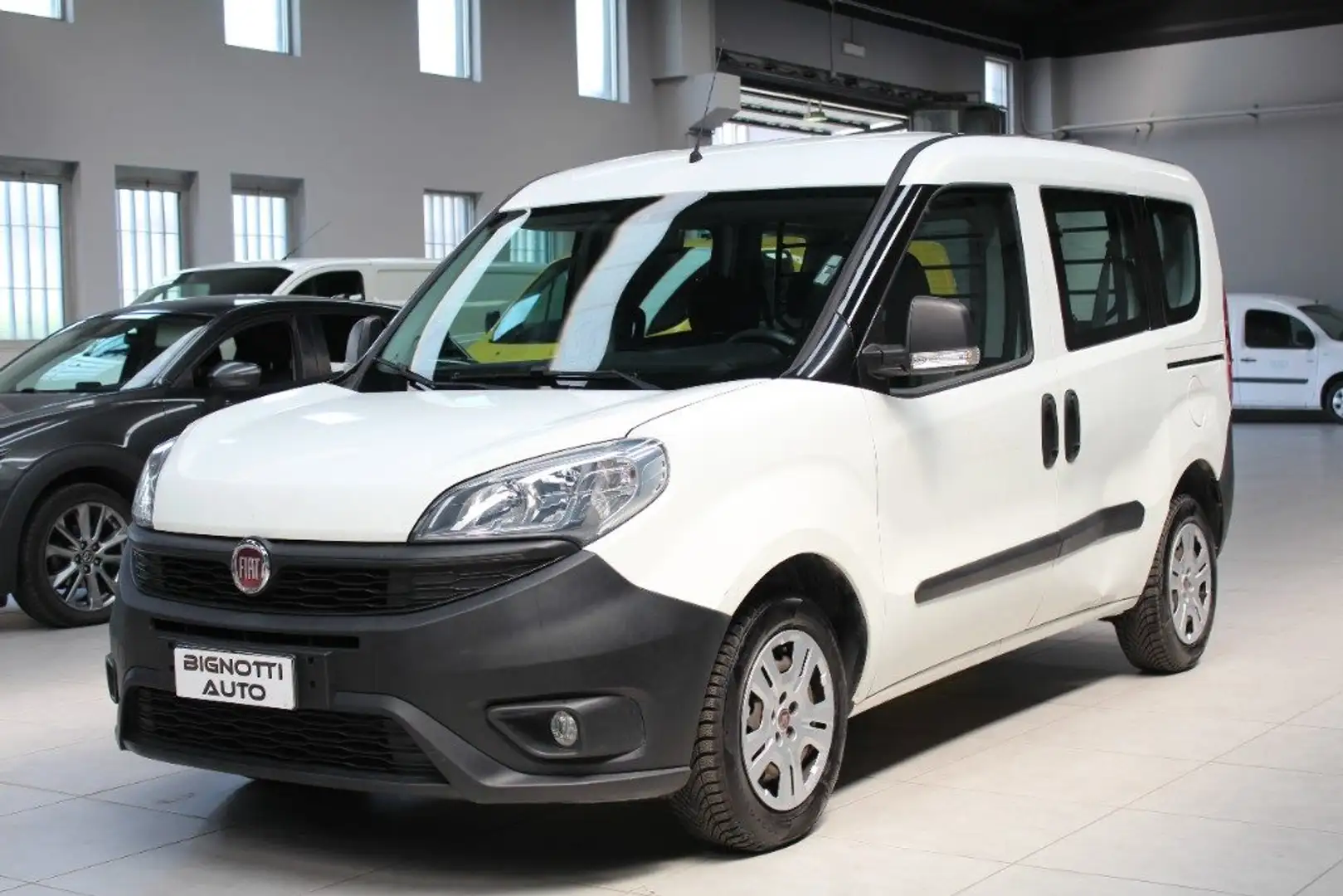 Fiat Doblo Doblò 1.3 MJT PC Combi N1-AUTOCARRO 5 POSTI Blanc - 1