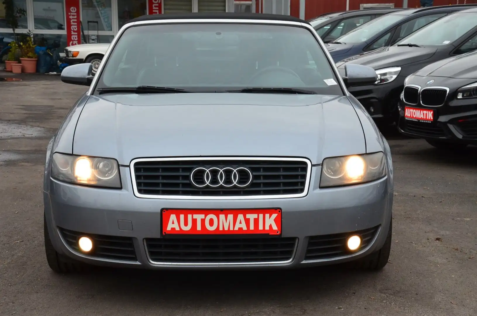 Audi A4 Cabrio 2.5TDI*Autom.*KLIMA*! Handler Fahrzeug! Silber - 2