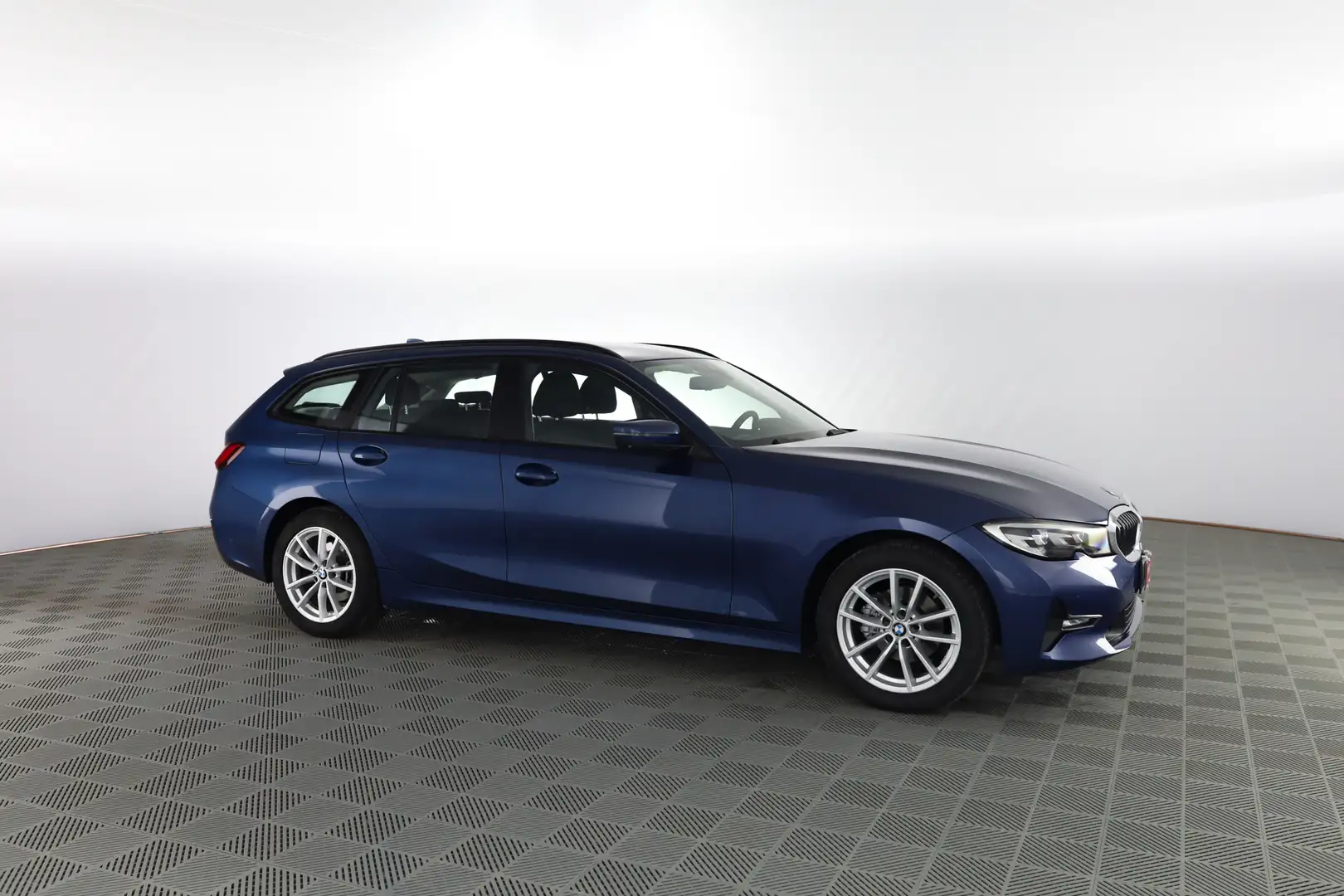 BMW 318 318d Touring BUSINESS ADVANTAGE AUTOMATICA Blu/Azzurro - 2