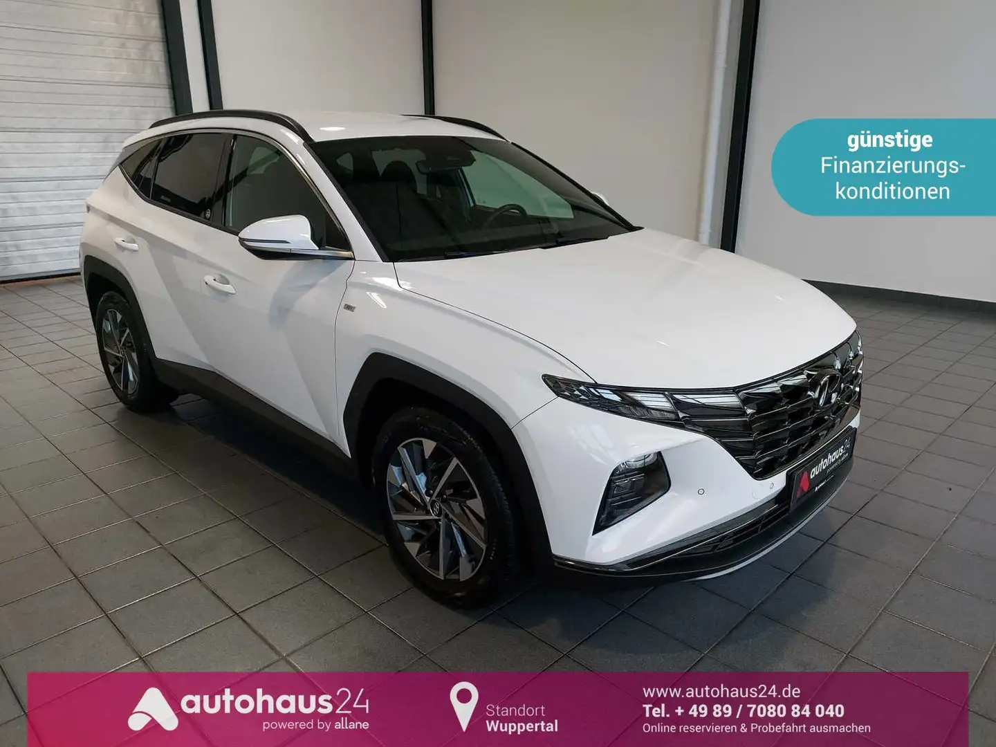 Hyundai TUCSON 1.6 T-GDI  Ed. 30+ Mild-Hybrid Weiß - 1