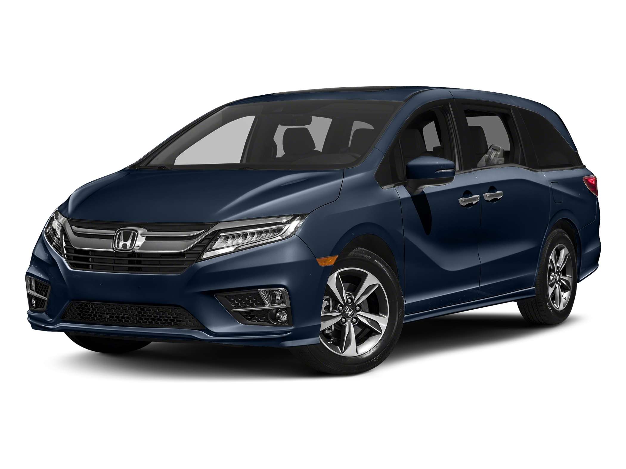 Blue 2018 Honda Odyssey Minivan Front-Wheel Drive Automatic