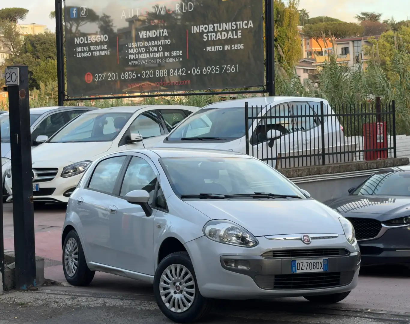 Fiat Punto Punto 5p 1.2 Dynamic Grigio - 1