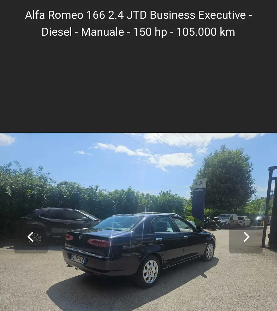 Alfa Romeo 166 2.4 jtd Distinctive - 2