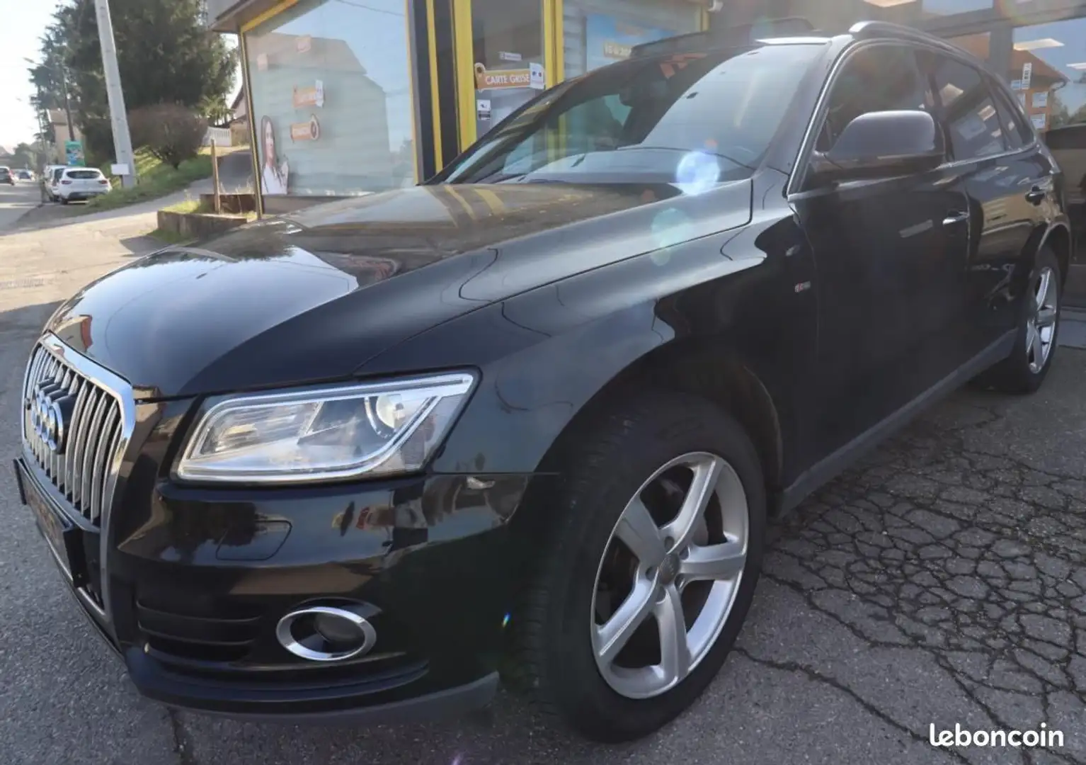 Audi Q5 2.0 TDI 190 CH S-LINE QUATTRO S-TRONIC BV %2B TOIT Noir - 2