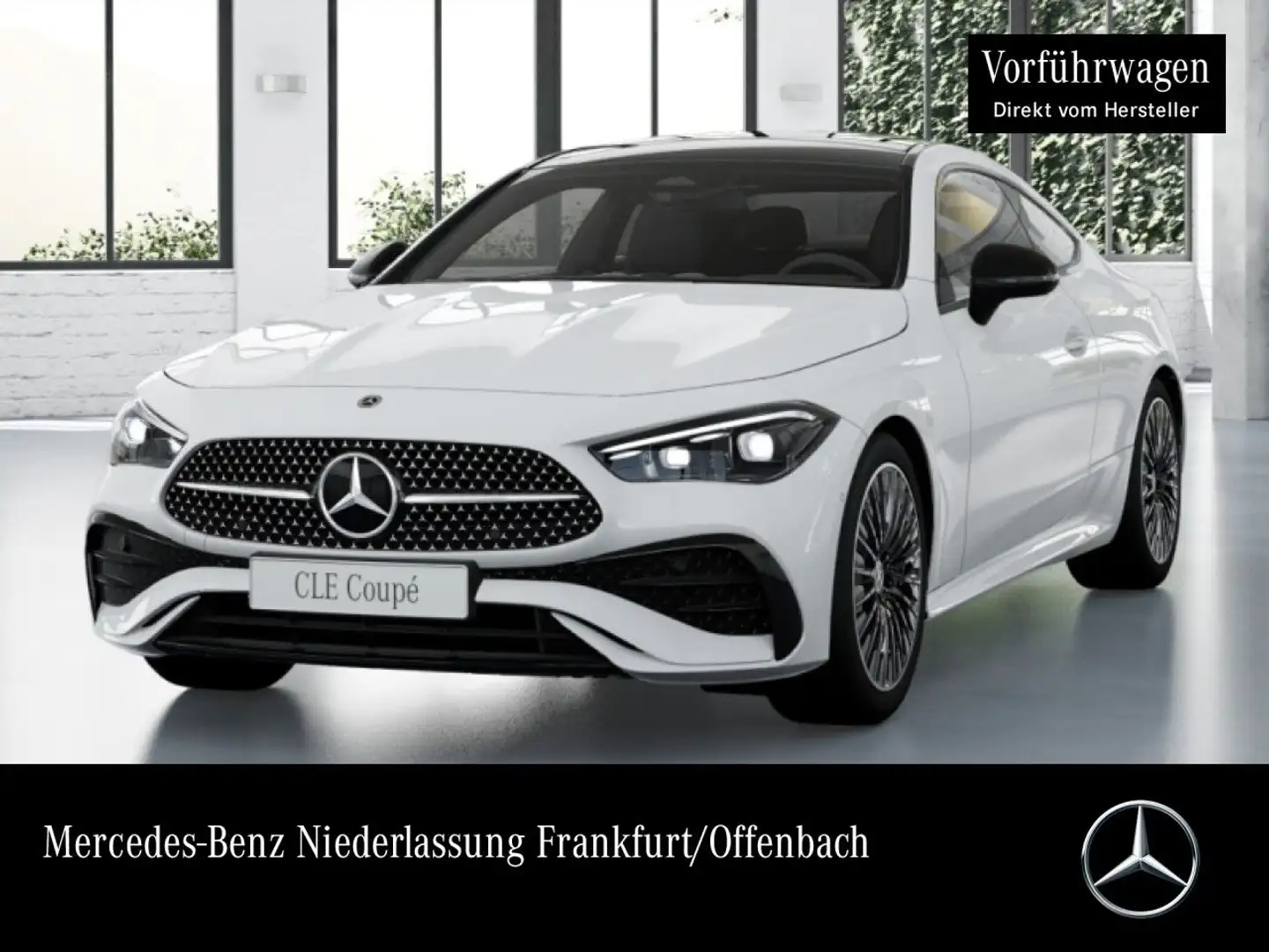 Mercedes-Benz CLE 200 AMG+NIGHT+PANO+BURMESTER+KAMERA+KEYLESS+9G Weiß - 1