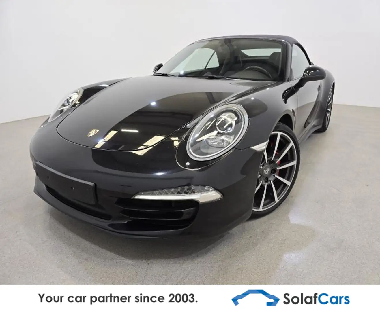 Porsche 911 3.8i Carrera 4S Cabrio Aut. Xenon Navi Sport-Leder Чёрный - 1