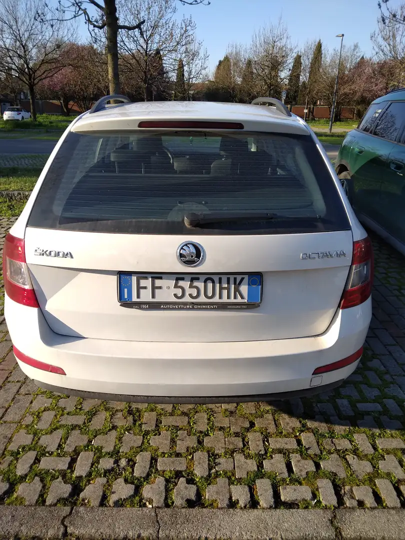 Skoda Octavia Octavia Wagon 1.6 tdi Active 90cv E6 Bianco - 2