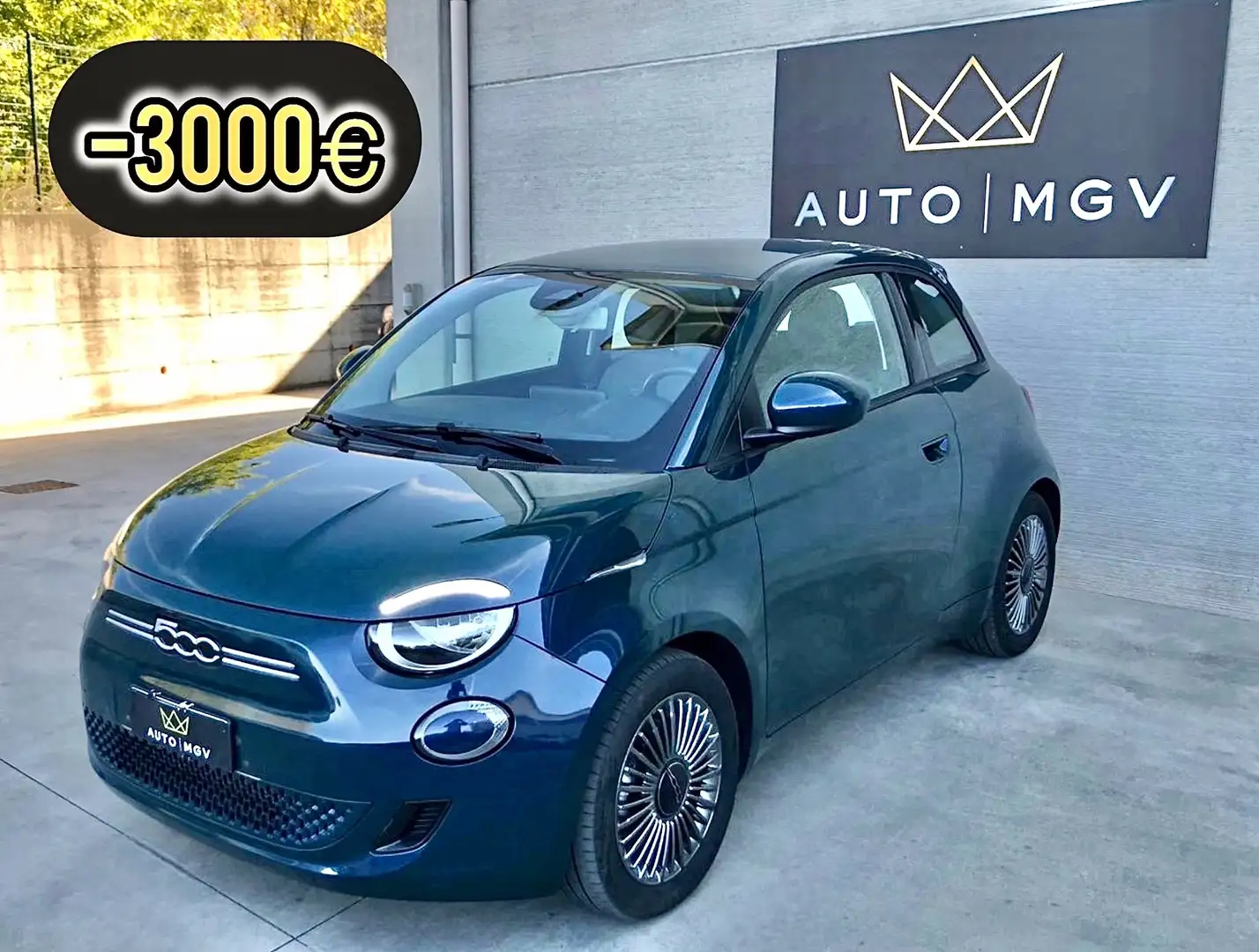 Fiat 500e 500e 42 kWh Icon * SUPER PROMO Bleu - 1