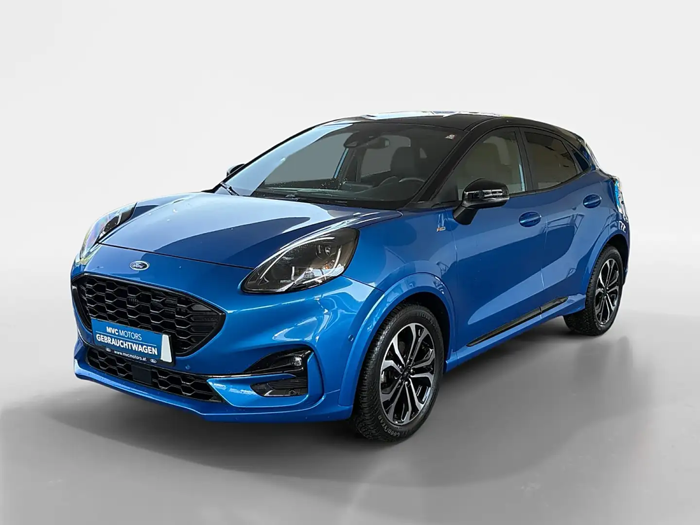 Ford Puma 1,0 EcoBoost Hybrid ST-Line X Blau - 1