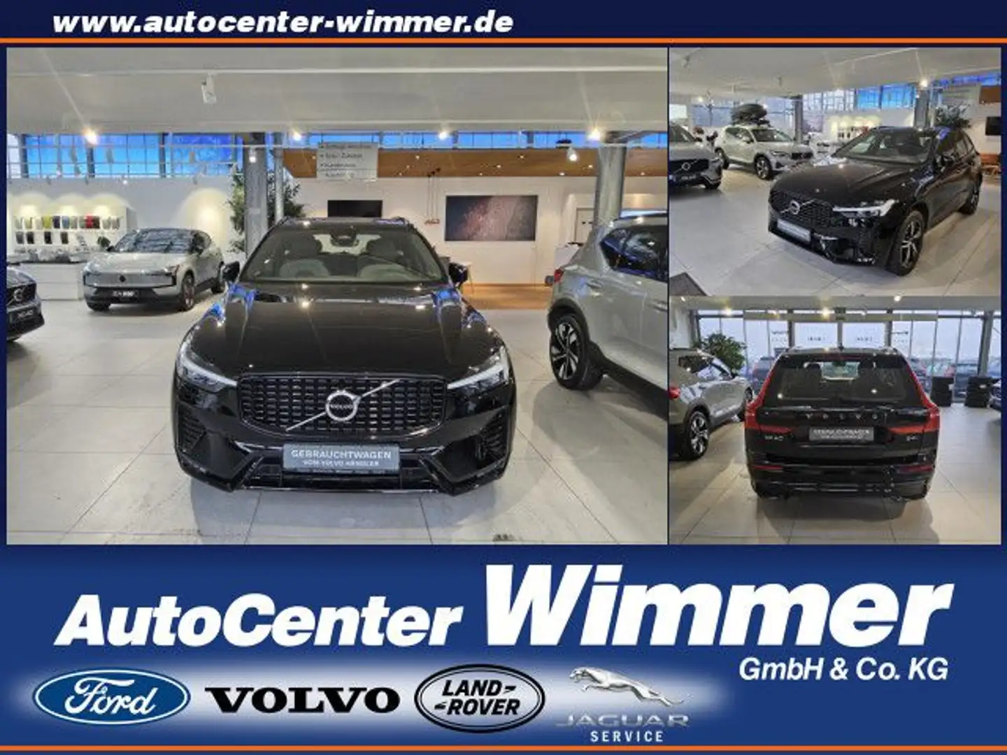 Volvo XC60 B4 D AWD R-Design Licht+Winter Paket / AHK uv Schwarz - 1