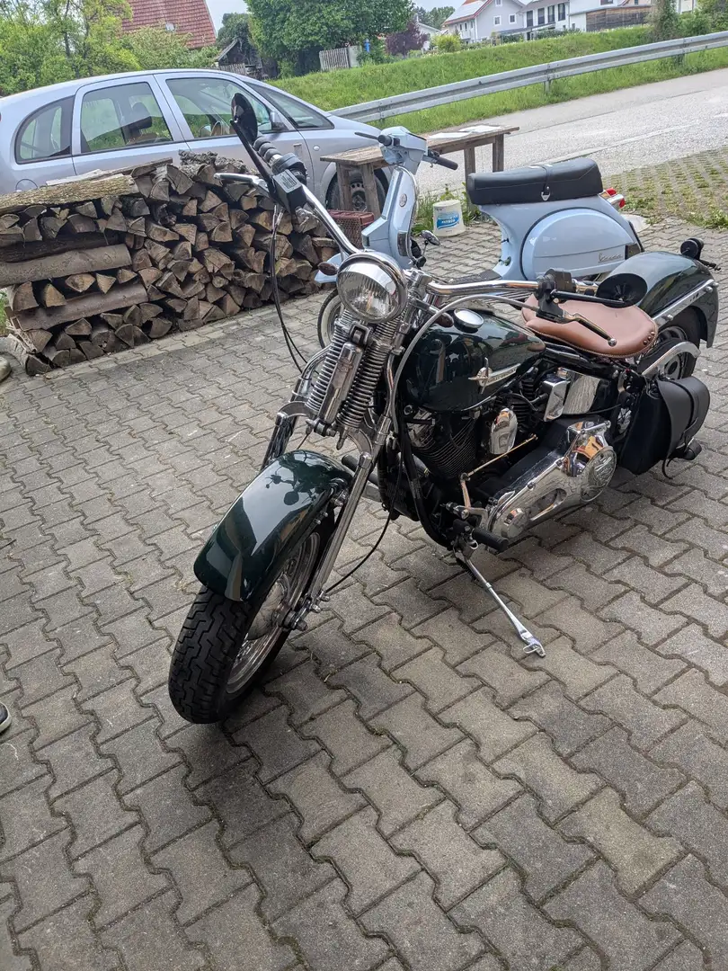 Harley-Davidson Softail FXST Softail Verde - 2