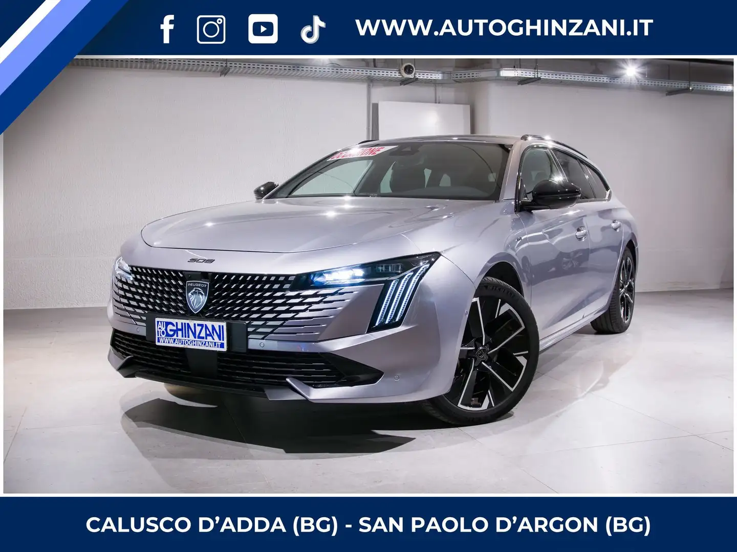 Peugeot 508 508 BlueHDi 130 Stop&Start EAT8 SW GT - "PREZZO V Gris - 1